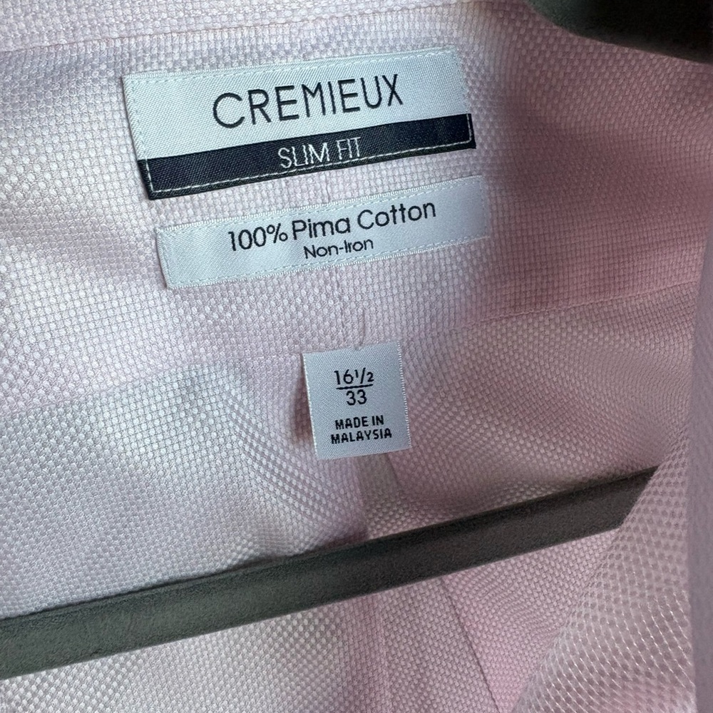 Daniel Cremieux Pink Slim Fit Dress Shirt
